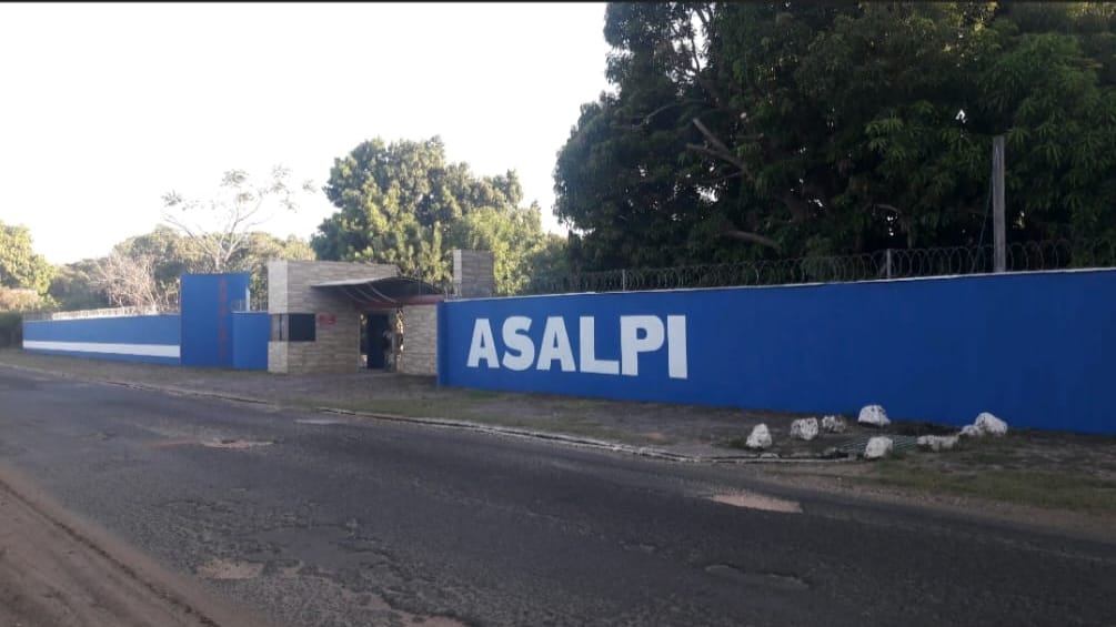 Entrada principal do clube ASALPI