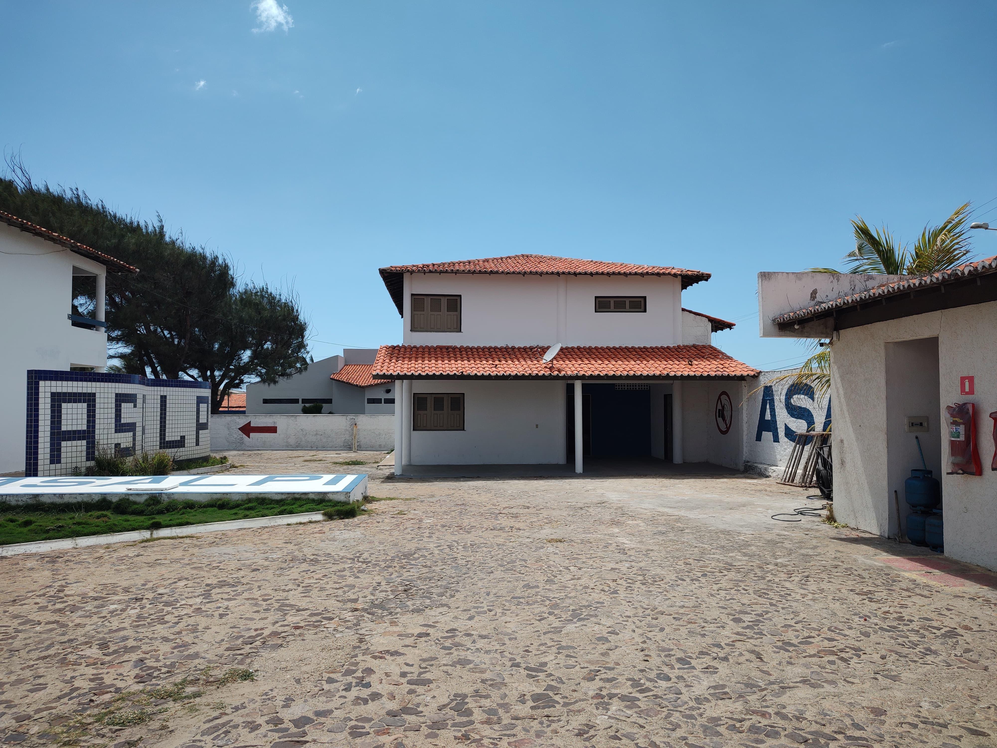 Alojamentos da colônia da ASALPI vistos de outro ângulo
